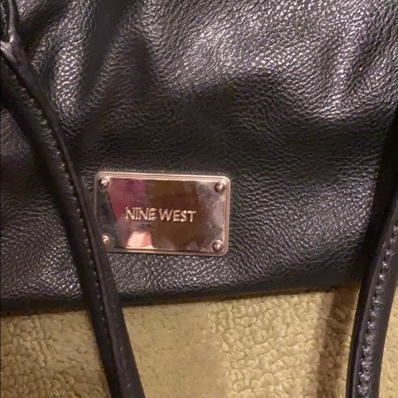 Nine West // Vegan Leather Purse with tassel dangler - Picture 2 of 4